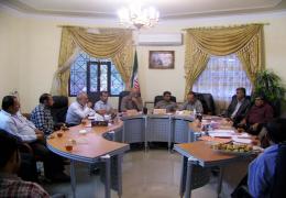 دیدار شهردار و مسئولین واحدهای شهرداری لار با اعضای شورا به مناسبت روز شوراها